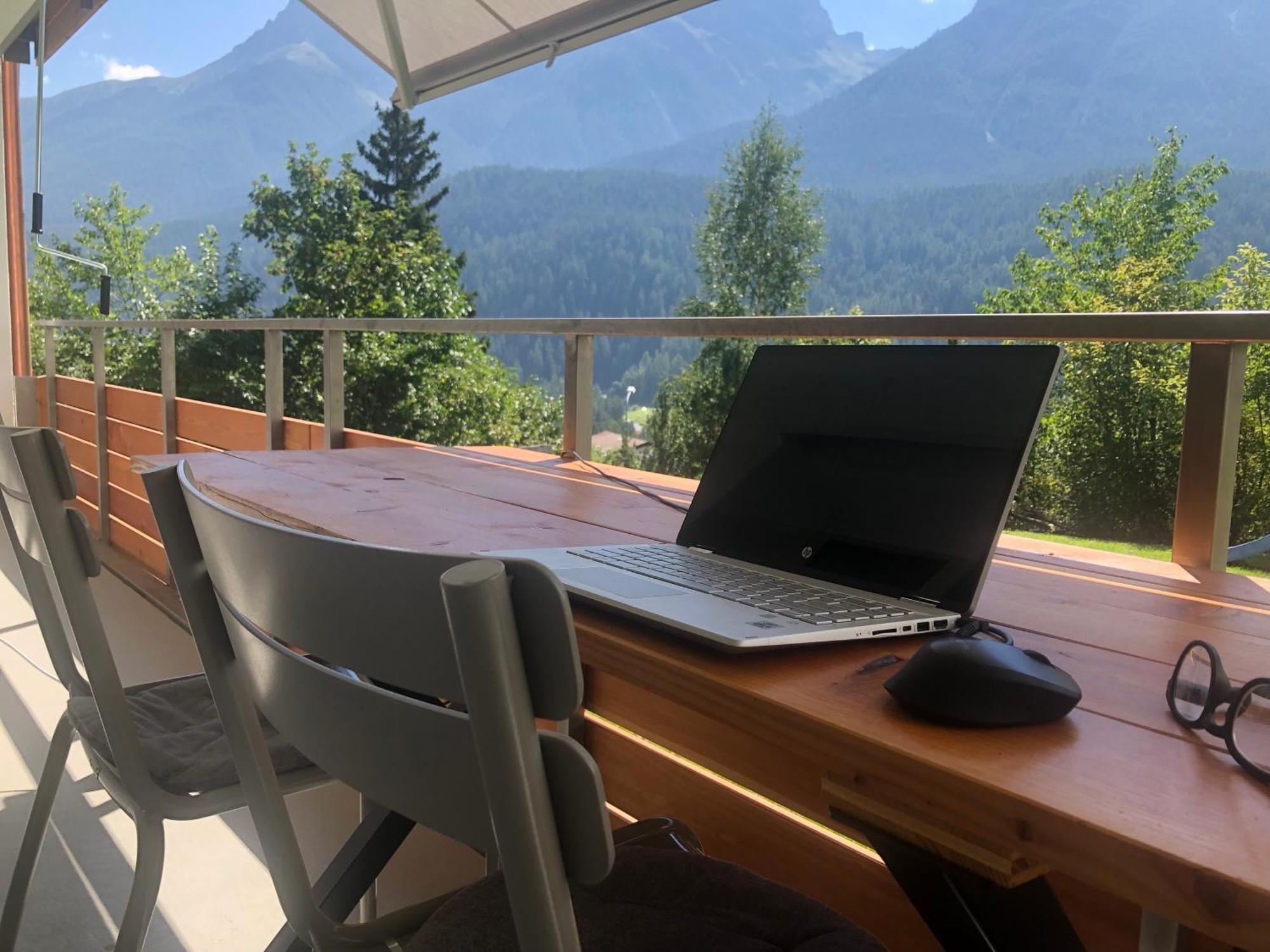 Aaa Chalet Allegra Rojo With Sauna And Mountain View Apartment Scuol Exterior photo