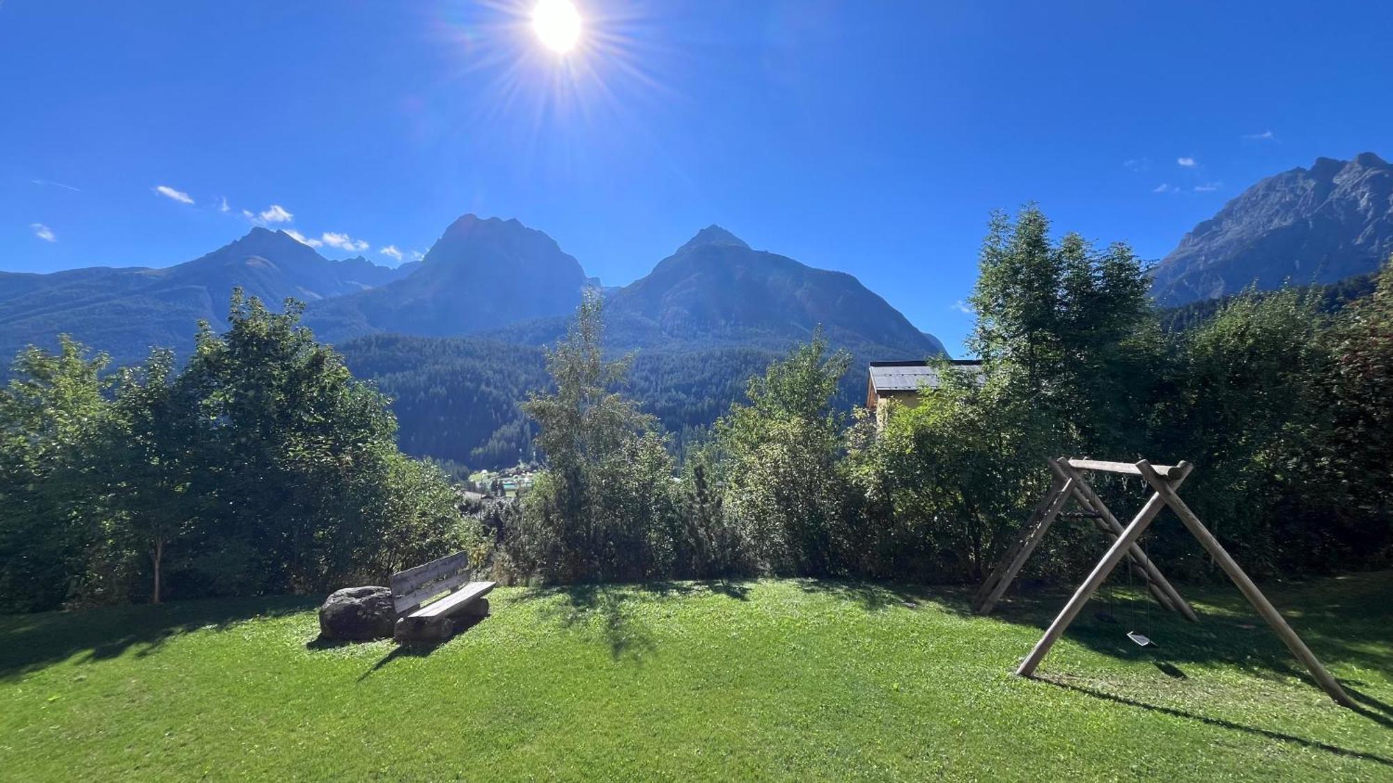 Aaa Chalet Allegra Rojo With Sauna And Mountain View Apartment Scuol Exterior photo